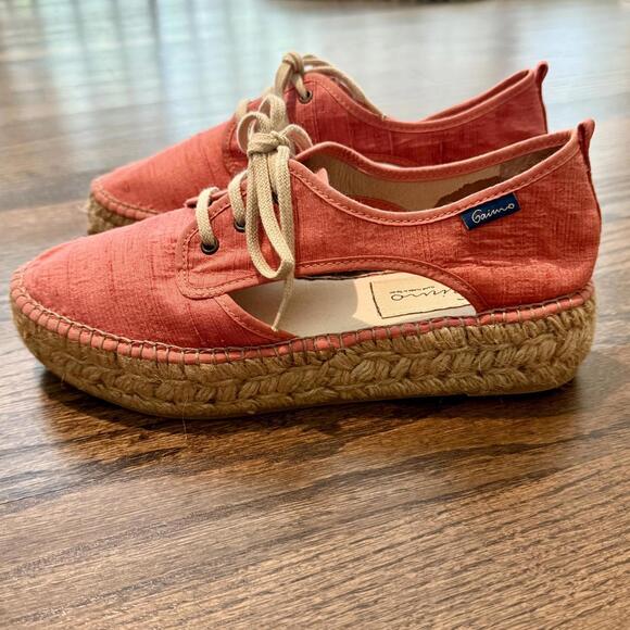 New Gaimo Silk Espadrilles EUR Size 38 US Size 8 - Picture 1 of 8